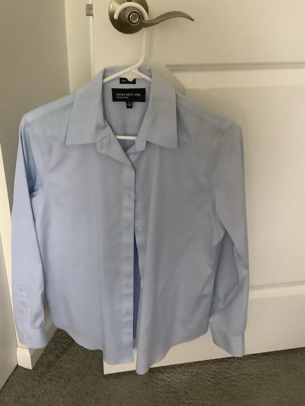 Jones New York Light Blue Classic Men’s Dress Shirt